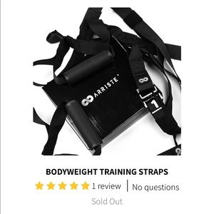 Body Weight Training Straps (Suspension Trainer)